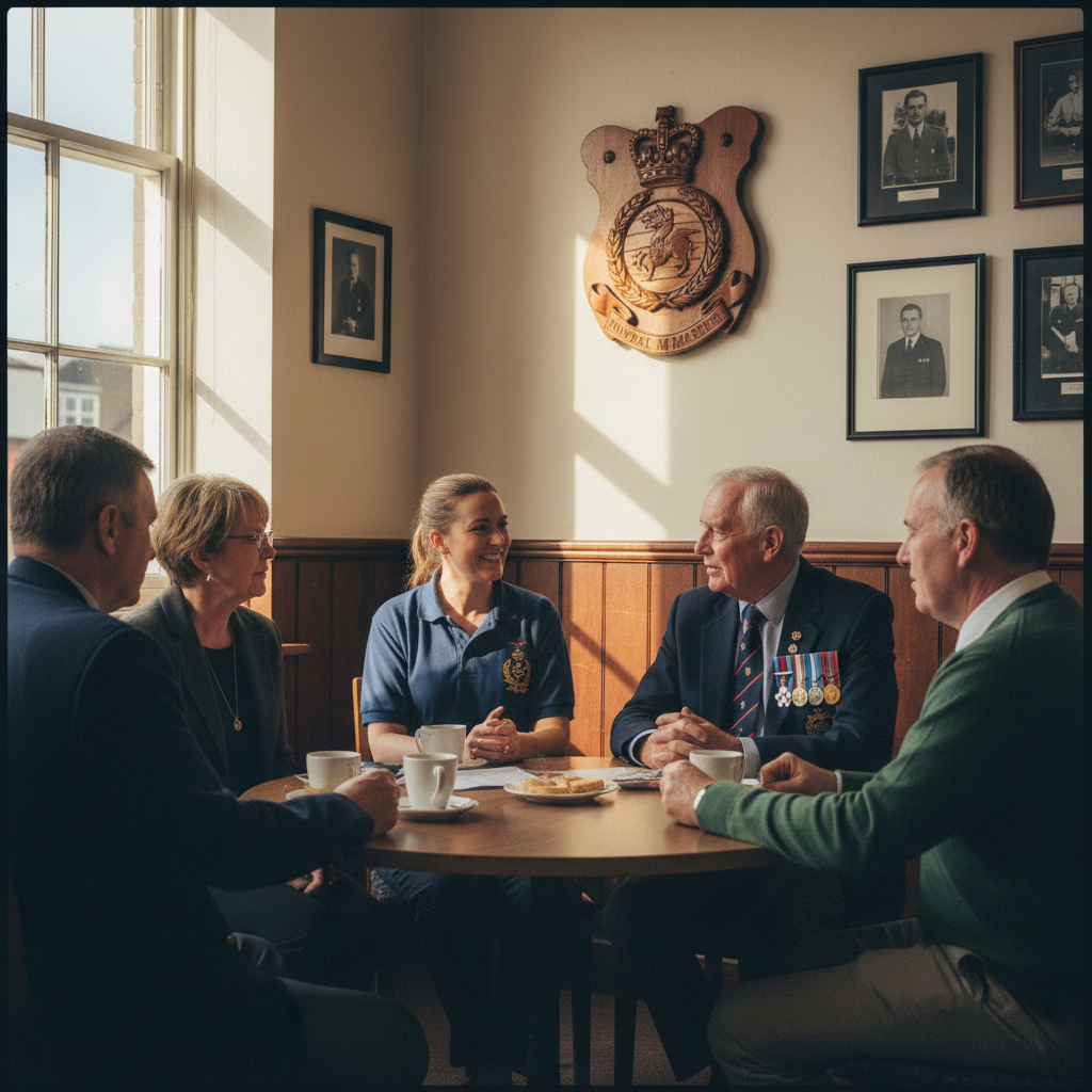 Community — UK veteran portrait